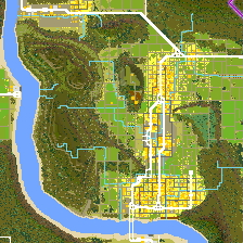 Map of A New Metropolis