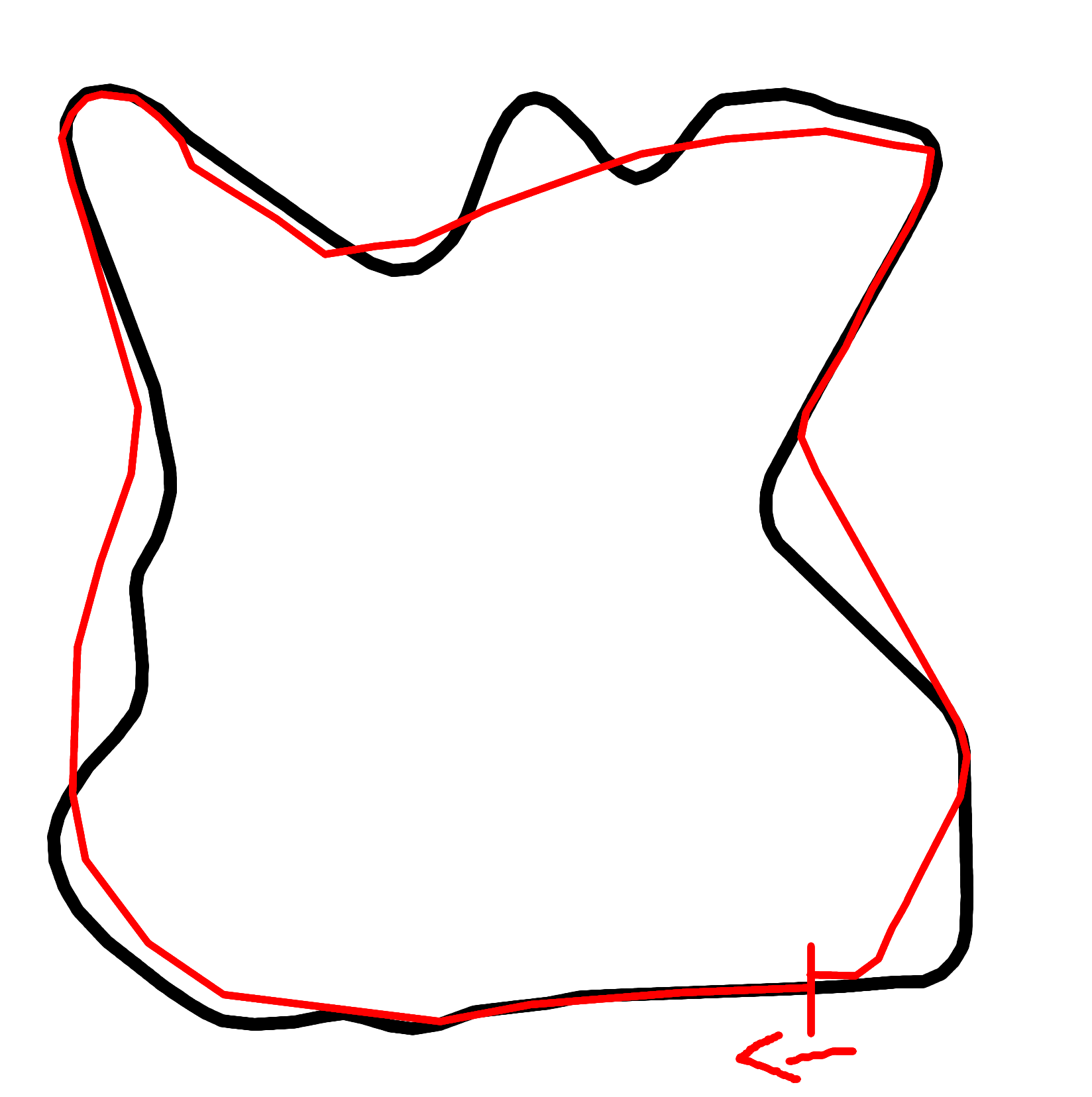 Map of Baron's Run